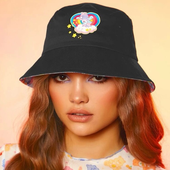 Care Bears Pattern Bucket Hat Limited Edition - Picture 4 of 6